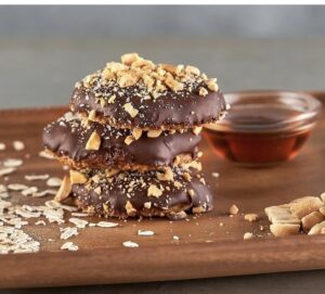 Chocolate-Dipped Peanut Butter Cookies