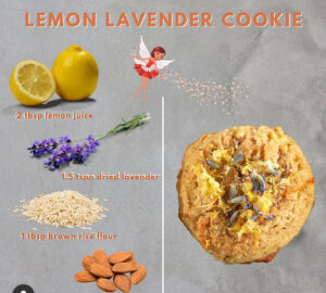 Lavender cookies Ingredient