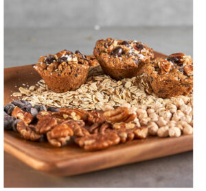 Chocolate Pecan Chickpea Cookies in try